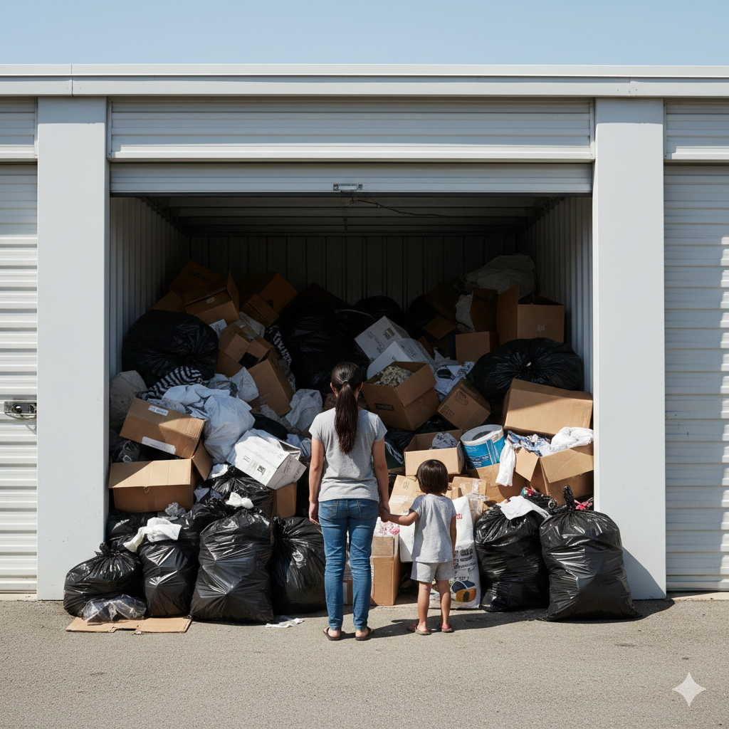 Homeless Mom Won a Storage Unit Packed With Junk — What They Found Inside Changed Their Lives