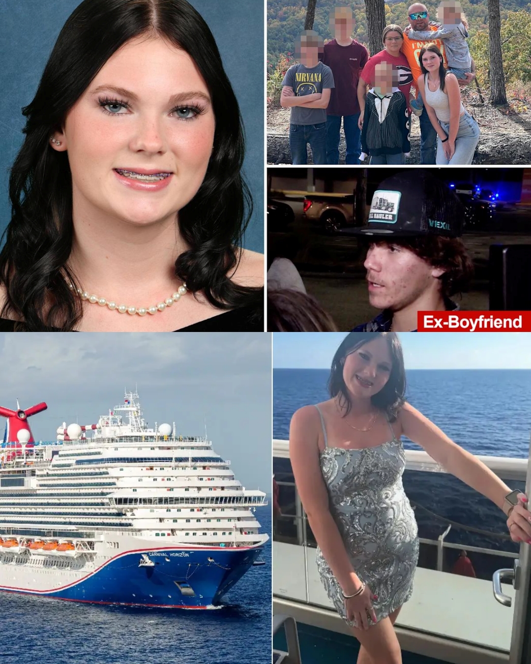 Justice Served at Sea: Stepbrother Arrested and Charged After Teen Girl’s Death on Carnival Cruise — Explosive Testimony Reveals What Really Happened Behind Closed Doors