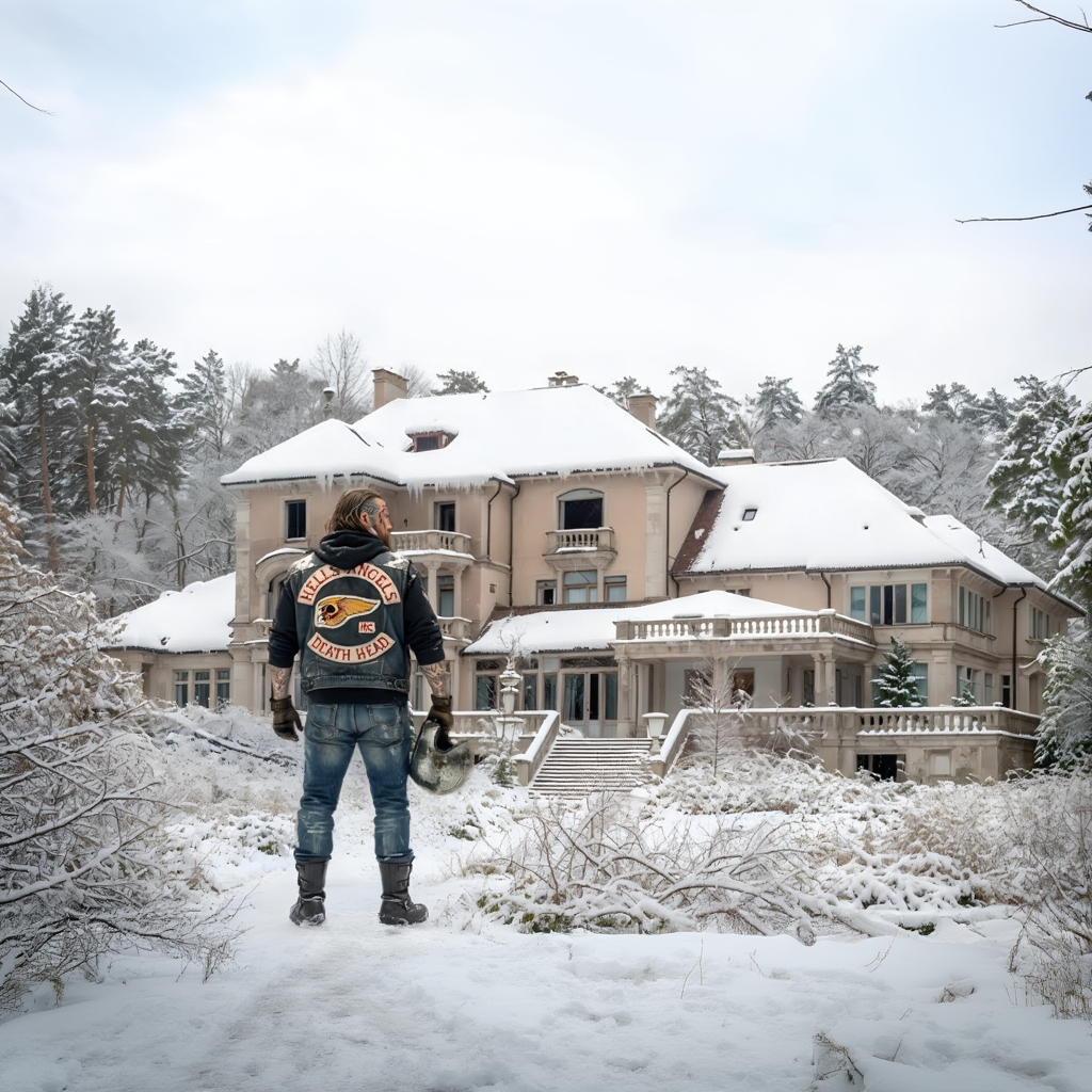 A Hells Angels Buys Abandoned Mafia Mansion For $100—What He Finds Hidden Inside Will Shock Everyone