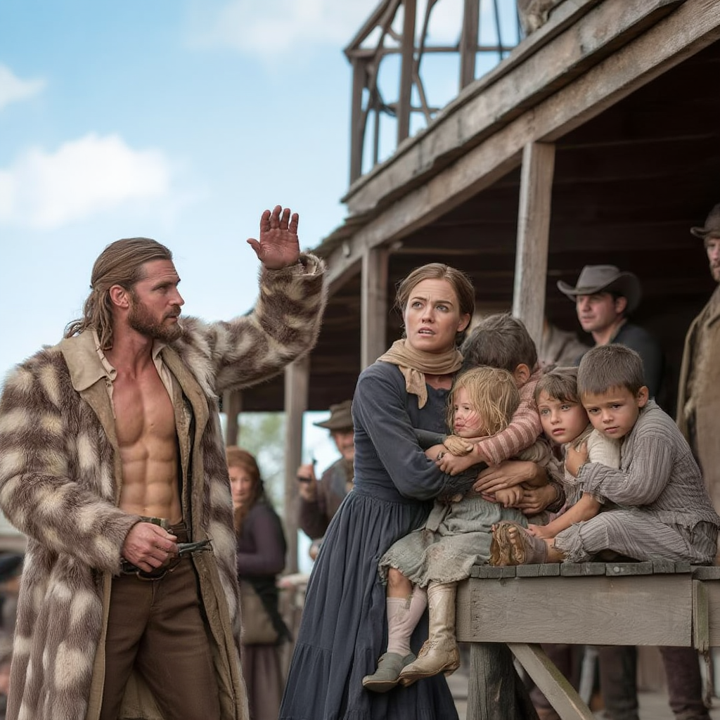 “I’ll Take Her — And Every One of Her Children.” The Mountain Man’s Choice Shocked the Town