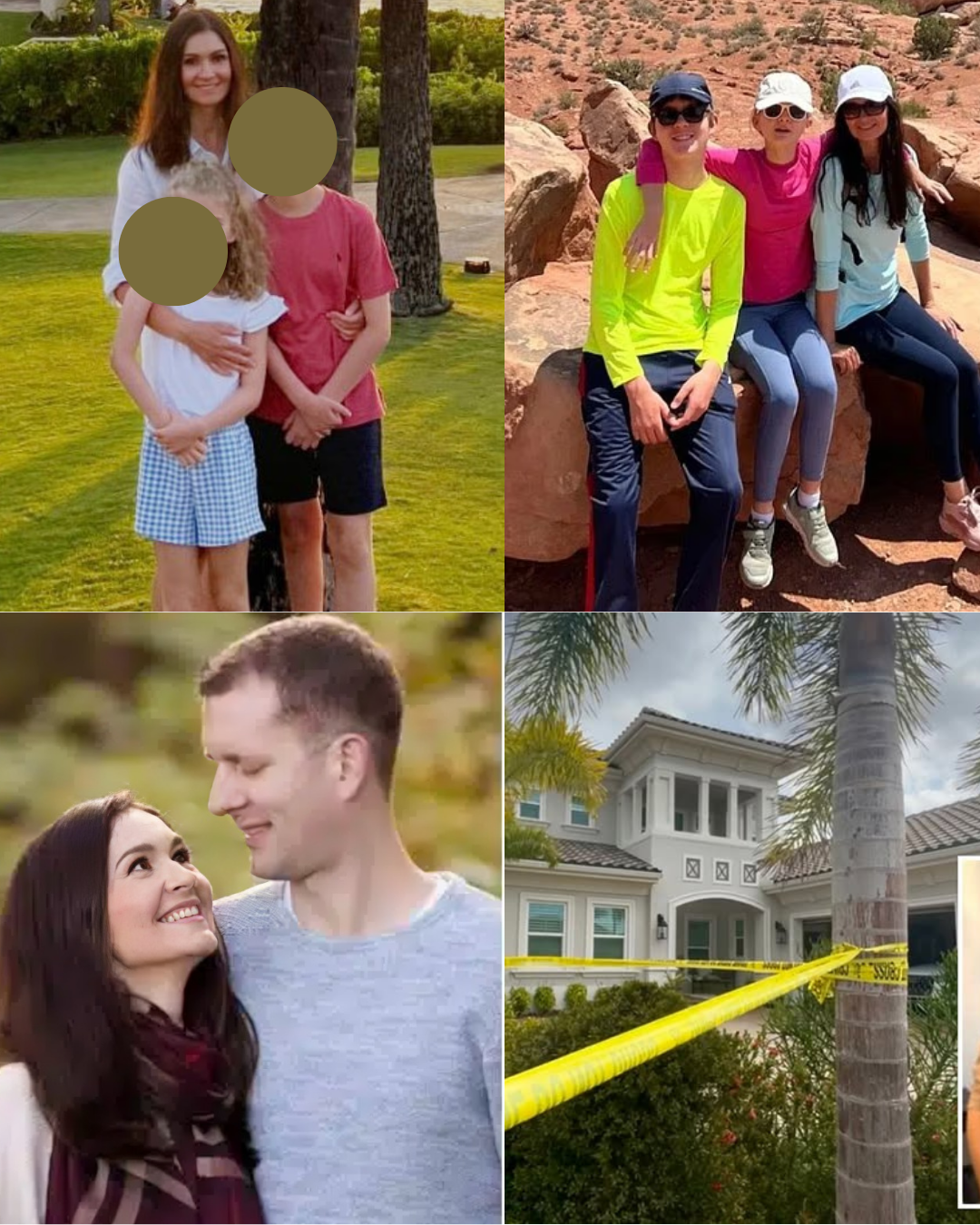 Monika Rubacha, 44, and her two children — Josh James, 14, and Emma James, 11 — were found d::ead inside their upscale Lakewood Ranch gated home Thursday night around 8:30 p.m.