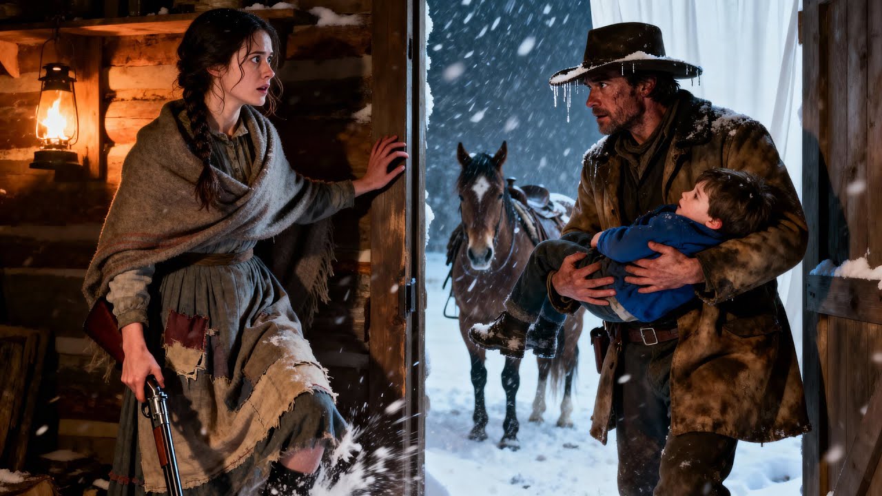 A Poor Young Girl Let A Cowboy And His Son Stay For One Night, Not Knowing He Was A Millionaire…