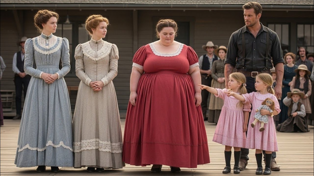 We Want THIS One, Daddy! The Twins Insisted — As the Town Whispered the Widow Was “Too Wide to Wed