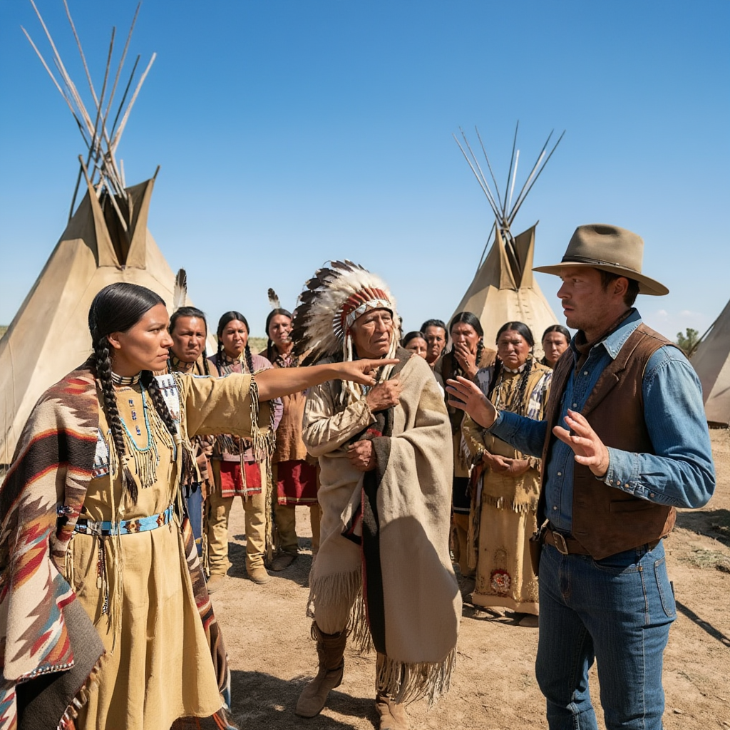 She Rejected 100 Warriors… Then Pointed at a Stranger Cowboy and Said, “I Want Him”
