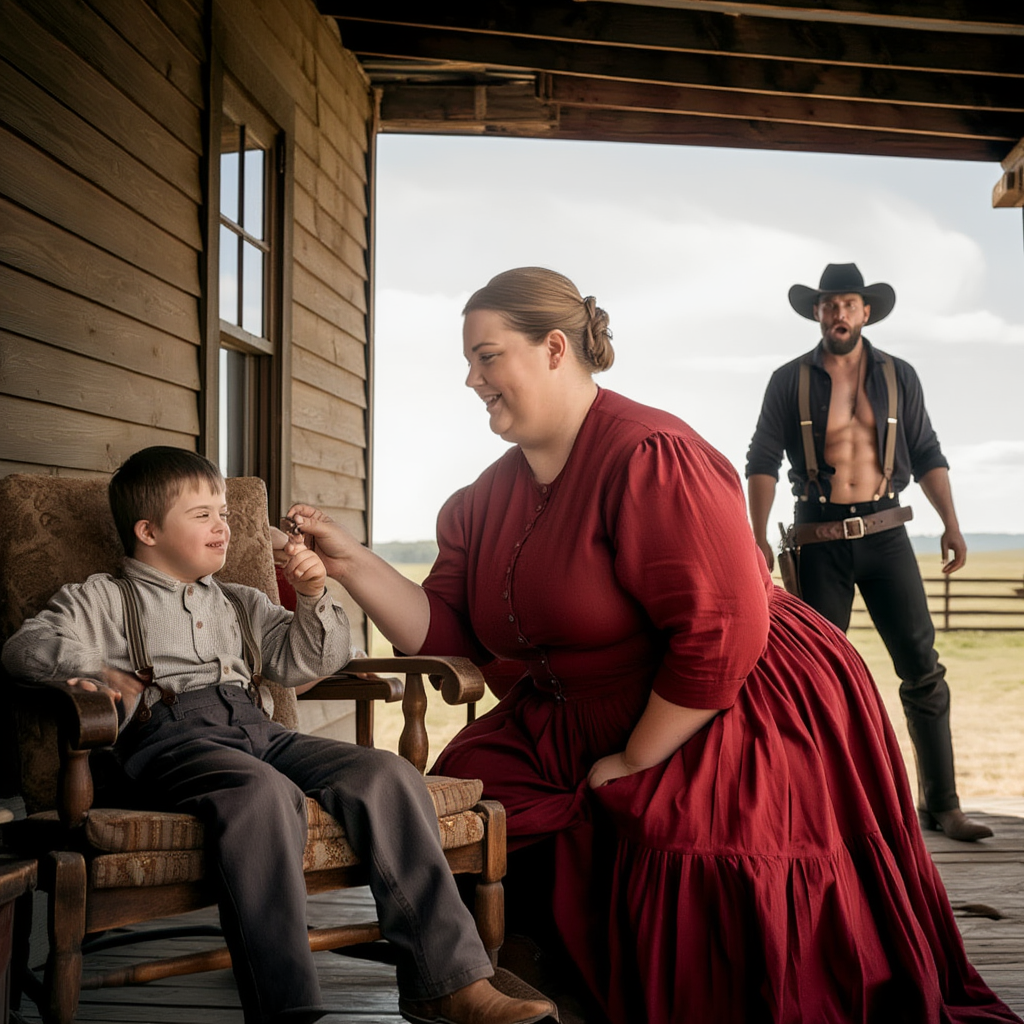 Cowboy Caught a Homeless Woman Comforting His Autistic Son — What He Did Next Was Unthinkable