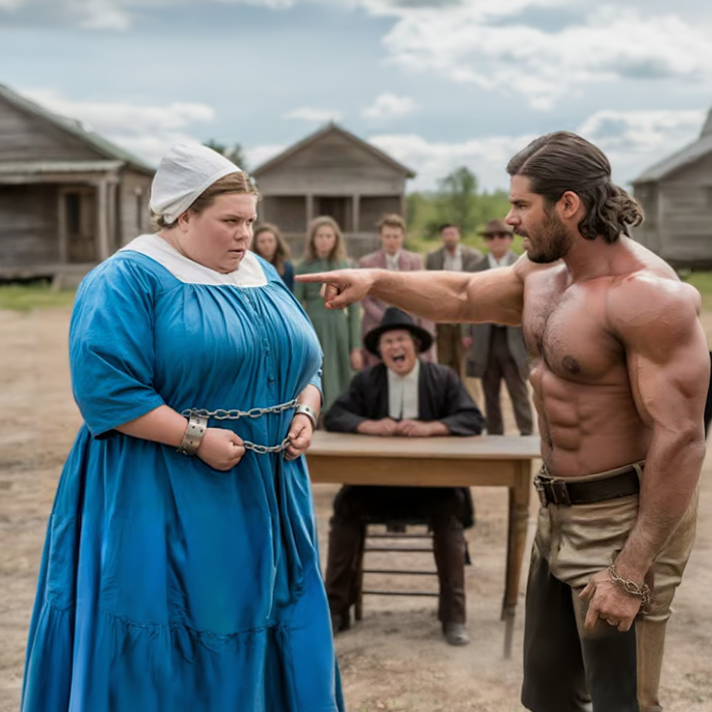 “Pick Any Wife For Free” The Judge Laughed – “I’ll Take The Obese Amish Girl”