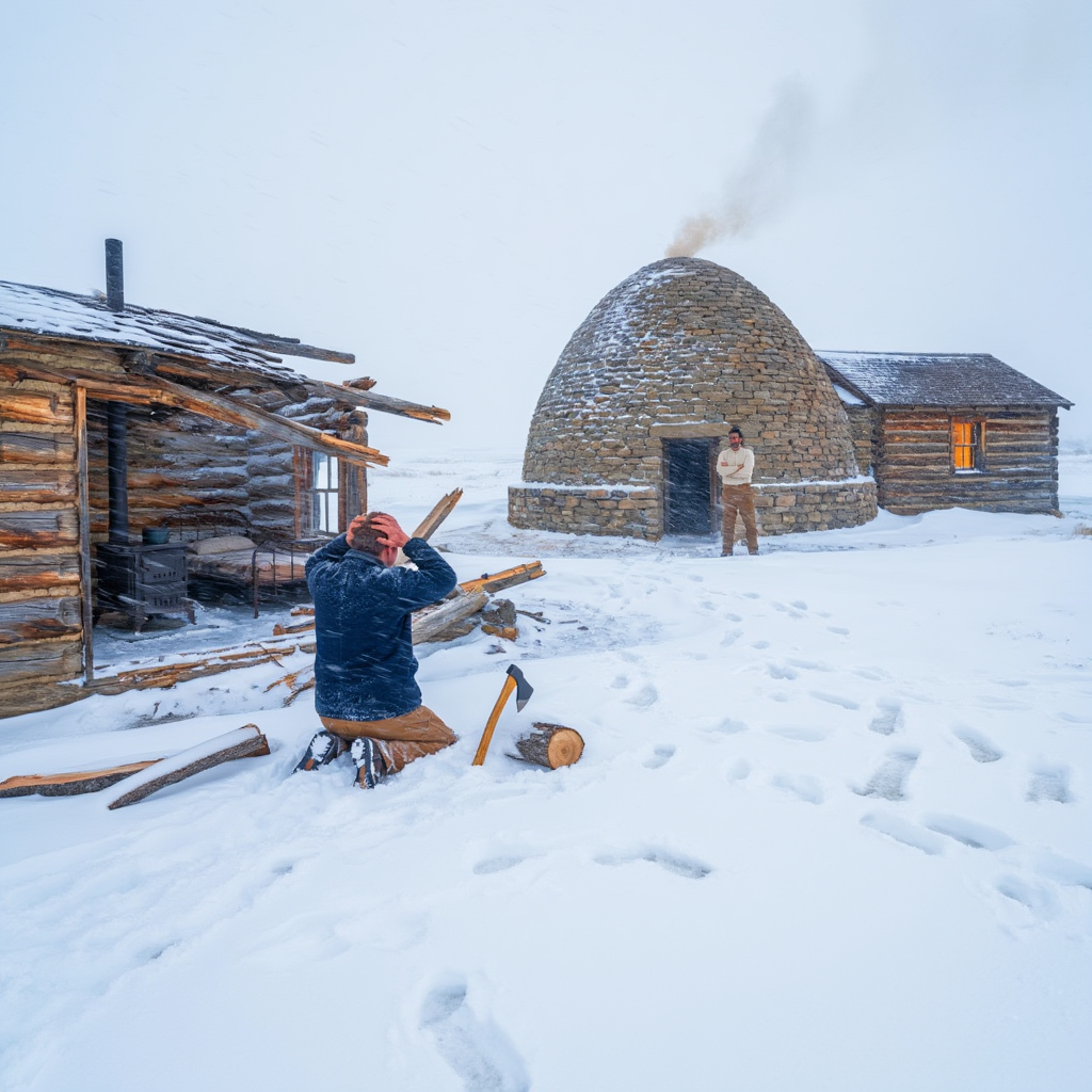 His Neighbors Called the Stone Dome a Folly — Until the 1899 Blizzard Shattered Every Wooden Home