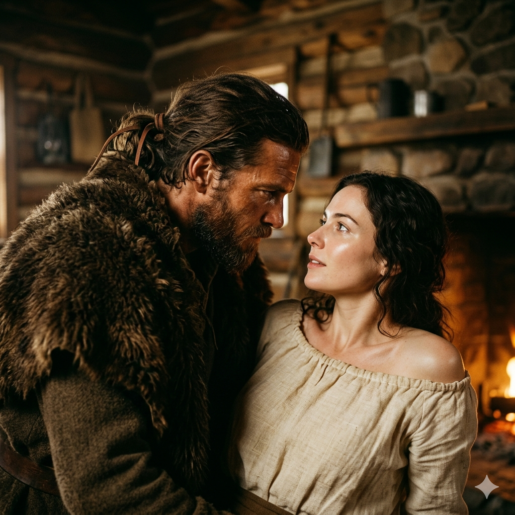 “Can I Stay With You Tonight?” The Mountain Man Whispered to the Shy Obese Woman