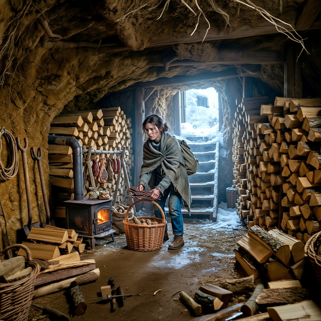 Cast Out Before Winter, a Widow Filled a Cave With Firewood and Food — It Saved Her in the Deadly…
