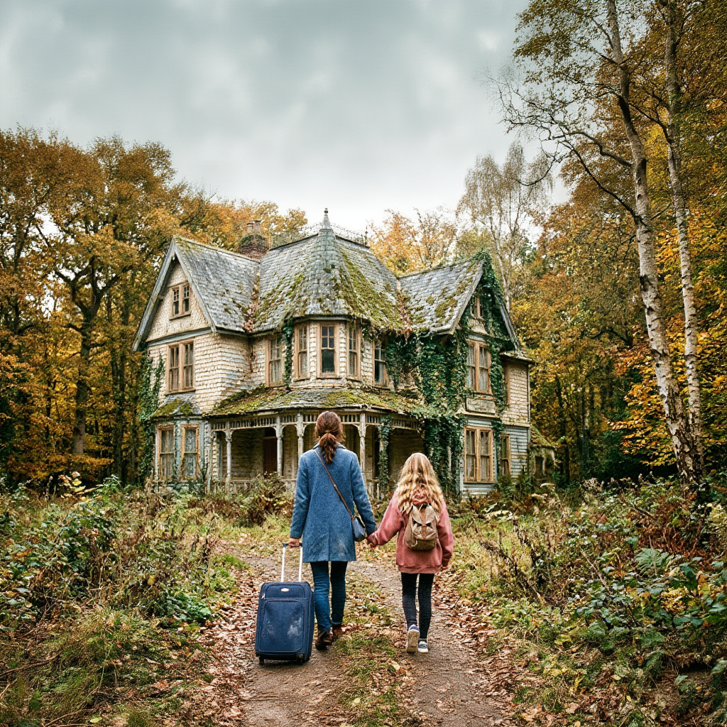 A Single Mother and Her Daughter Inherited a Forgotten House—The Basement Inside Changed Everything