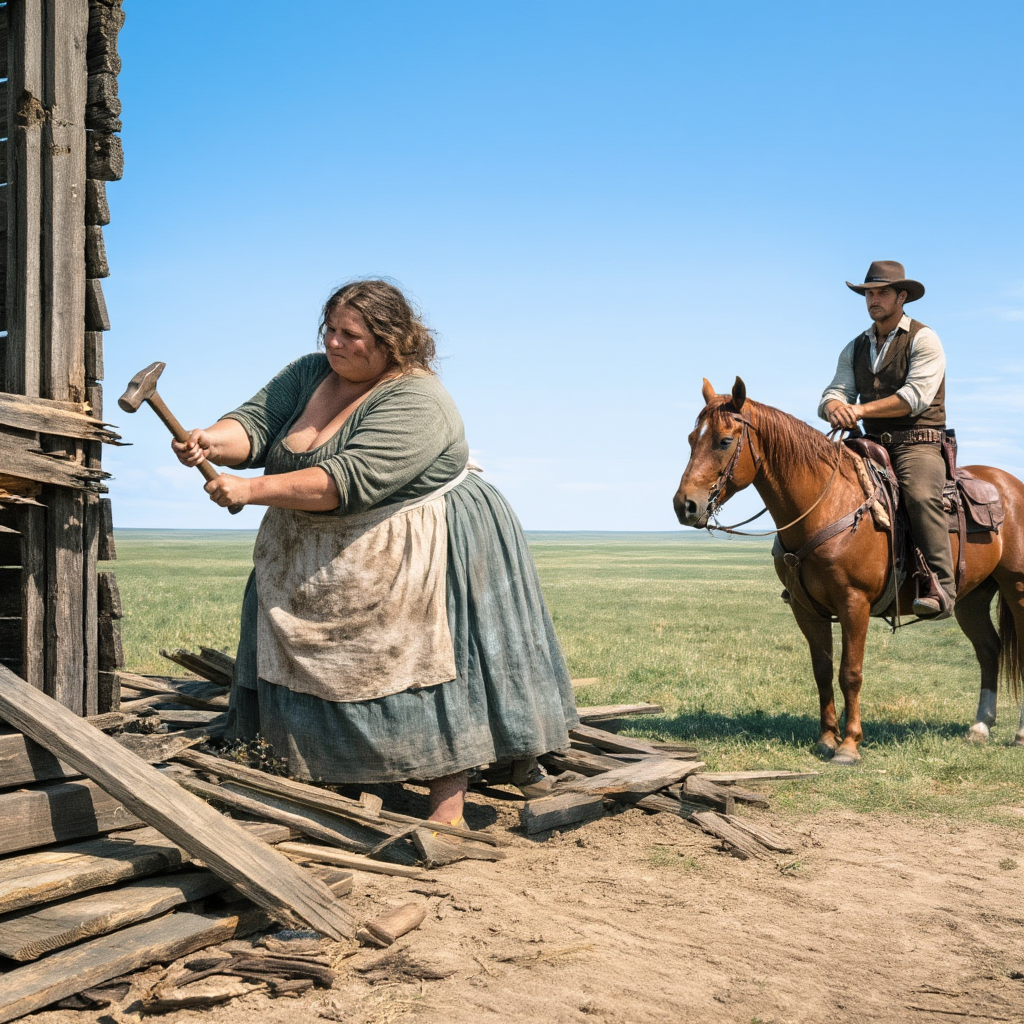 Her Heart Was Broken, But Her Will Was Strong — She Turned a Shack Into a Home, And Then He Came…