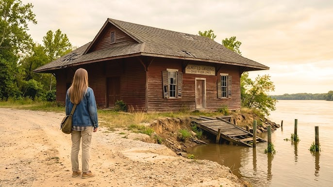 Kicked Out at 20, She Bought a $1 Riverboat Office—What She Found in the Logbook Shocked Everyone