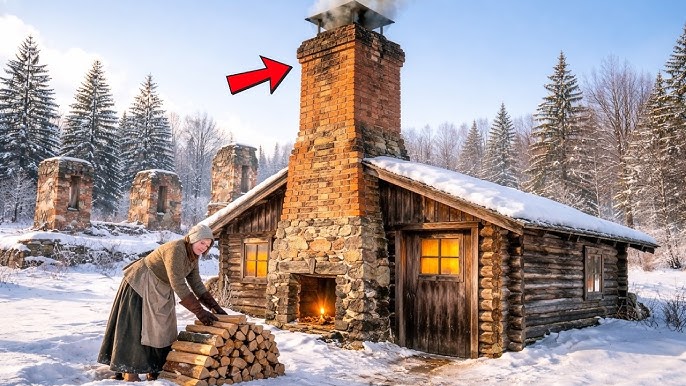 They Mocked Her for Buying a Burnt Foundation — Until the Chimney Changed Everything