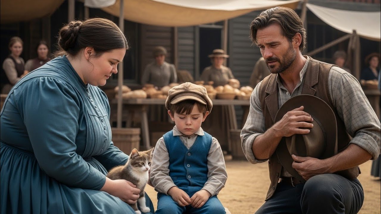 Can You Talk to a Child Who Has Never Answered? The Cowboy Begged—And the Obese Woman Stayed Until He Did