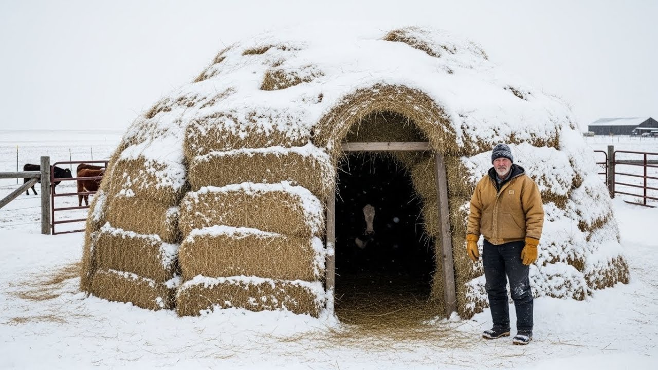 How One Old Rancher’s Hay Igloo Withstood the Worst Winter in 75 Years