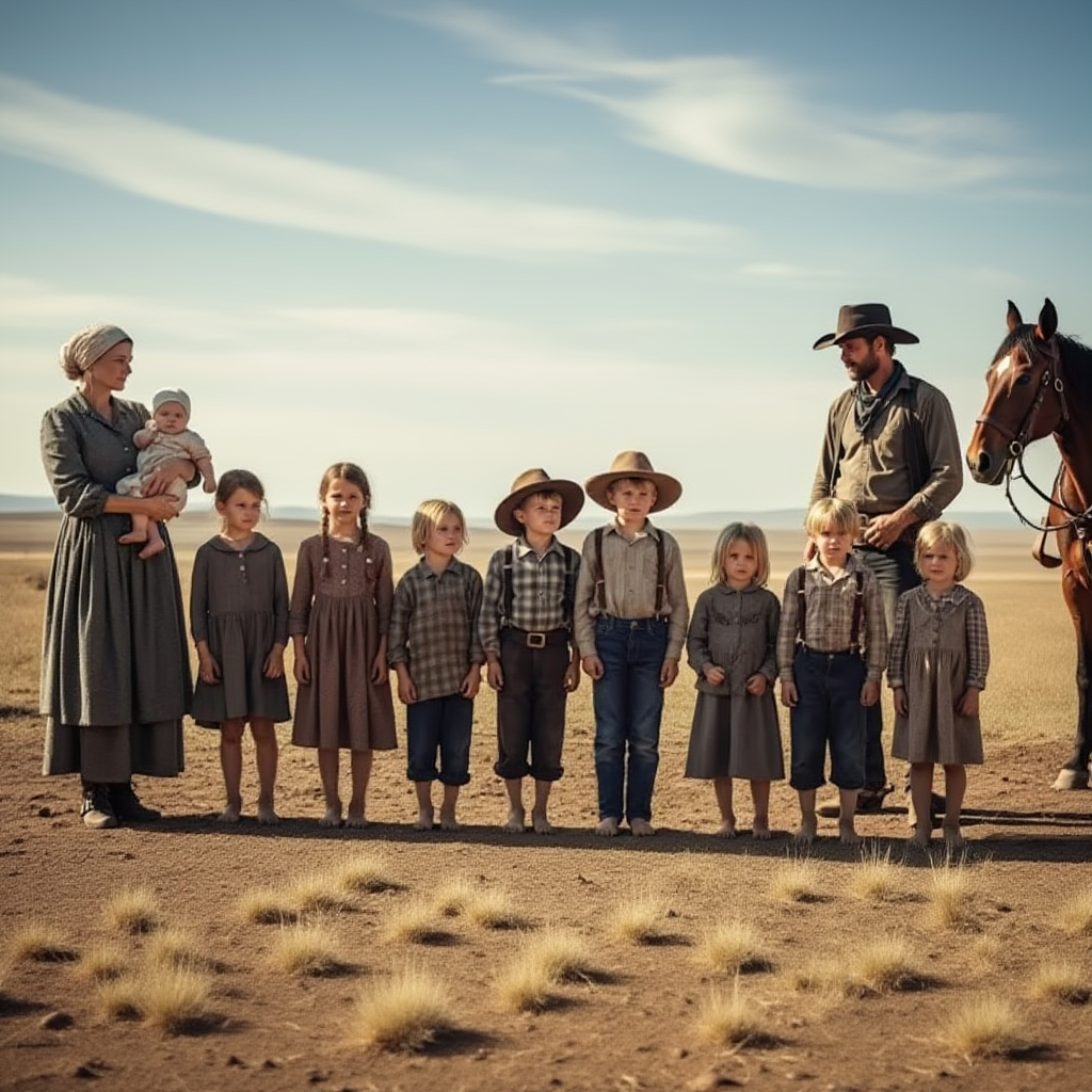 No One Wanted a Widow With 10 Children — Until a Cowboy Broke Every Rule