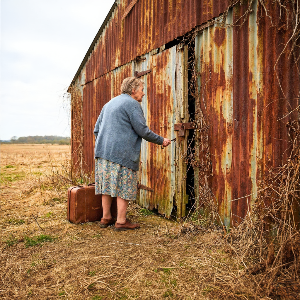 Evicted at 73, She Bought a Rusted Shed for $5 — When She Turned the Key, Everything Changed