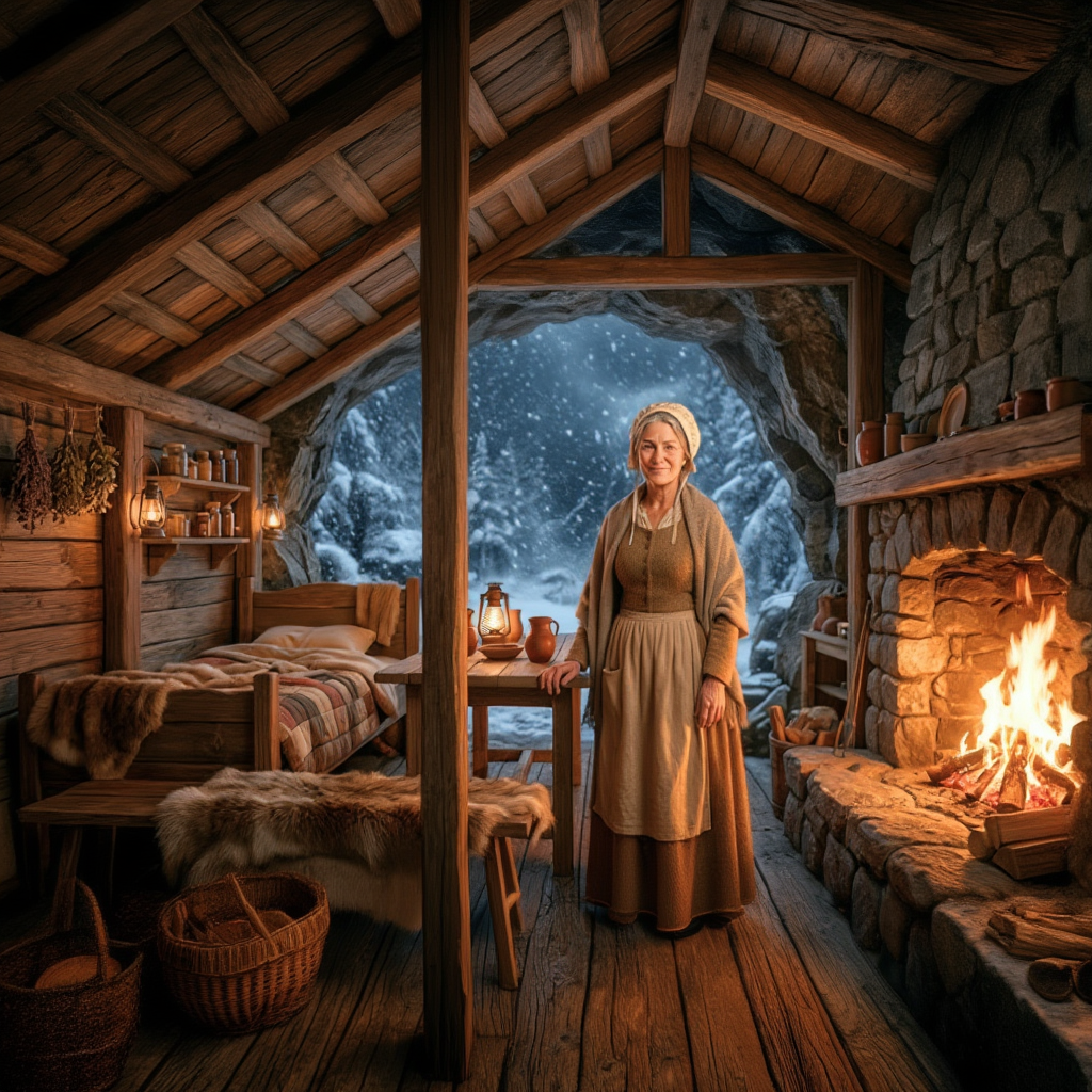 How She Built a Shelter Inside a Cave That Amazingly Stayed Over 80°F During the Harshest Winter