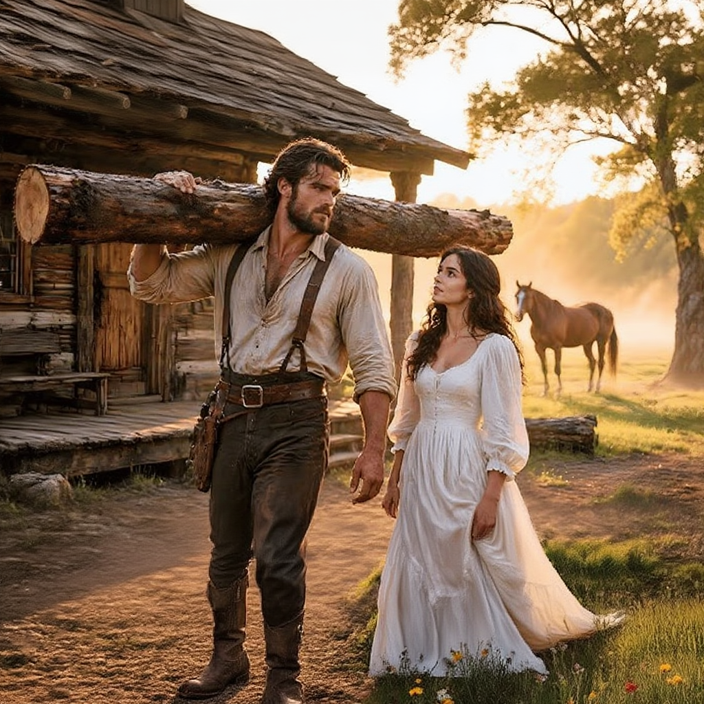 “I’ll Build You a Home—Give Me a Family,” the Giant Mountain Man Told the Widowed Nurse