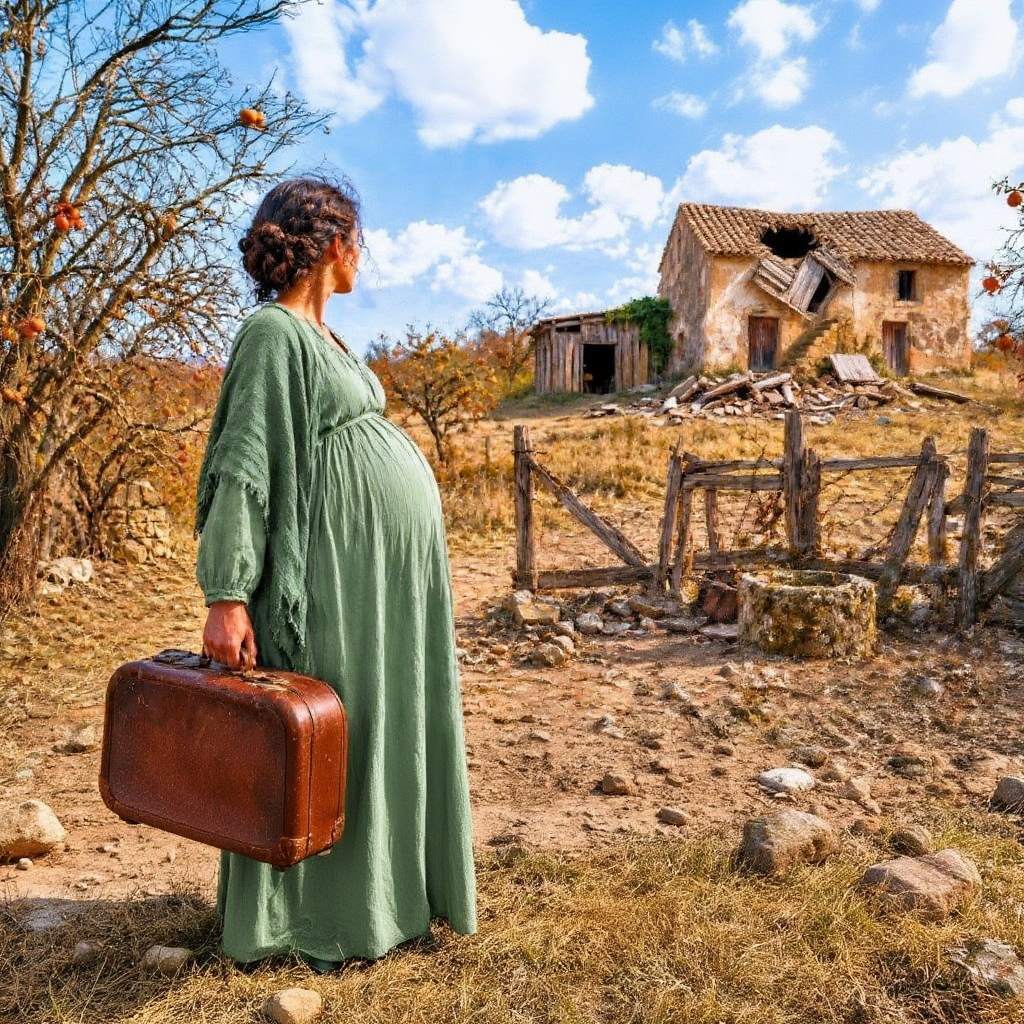 Pregnant & Alone, She Bought an Abandoned Orange Grove – What She Found Changed Everything!